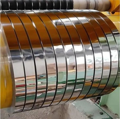 ASTM 201 304 316 0,5 0,7 0,76 mm 5/8&quot; 3/8&quot; 1/2&quot; 3/4&quot; Edelstahlstreifen BA Oberfläche