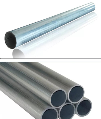 ISO9001 Heißverkauft galvanisiertes Stahlrohr, heiß getaucht DX51D Z40 Grade 5,8m 6m 12m Länge für die Industrie